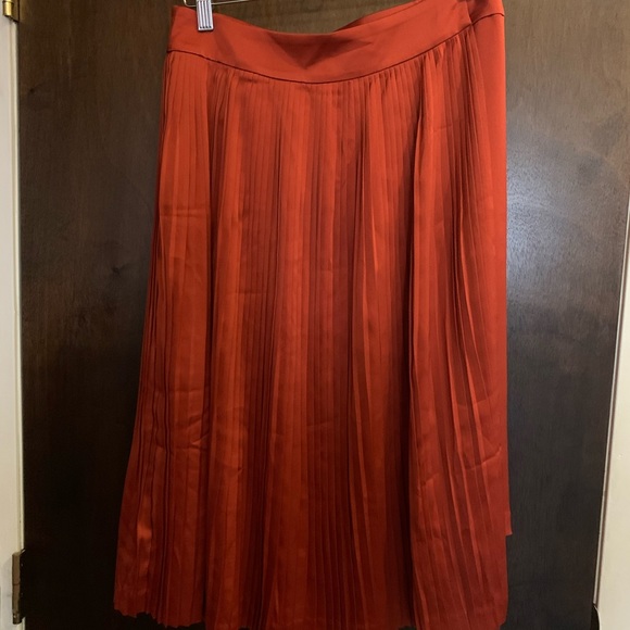 Banana Republic x Olivia Palermo Orange Skirt - Picture 2 of 5